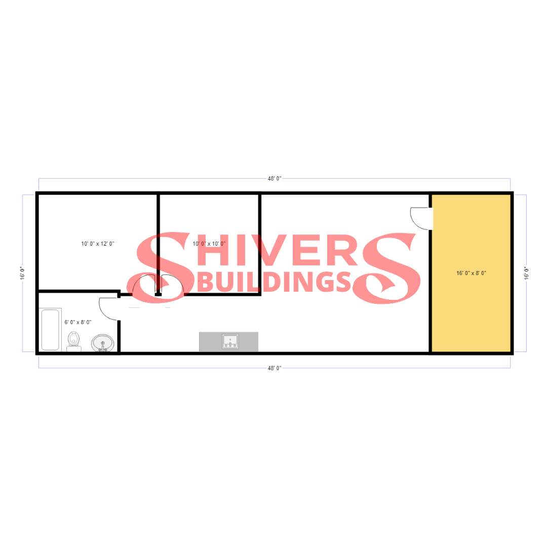 16x48 Floorplan